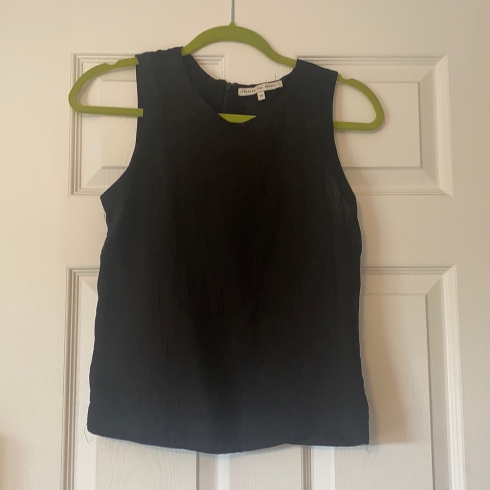 Search for sanity black tank